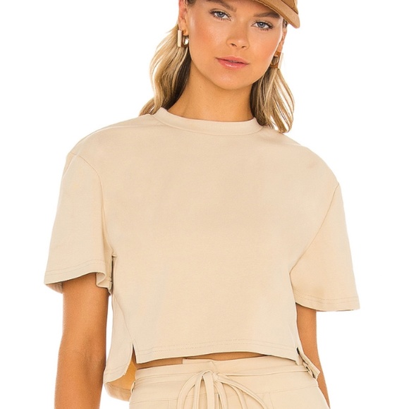 superdown Tops - Superdown Kayla Tee in Nude - S